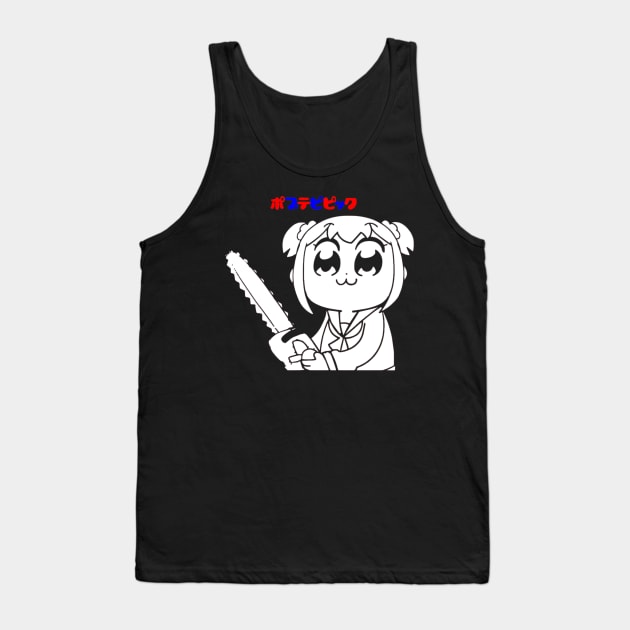 Popuko Pop Team Epic Tank Top by OtakuPapercraft